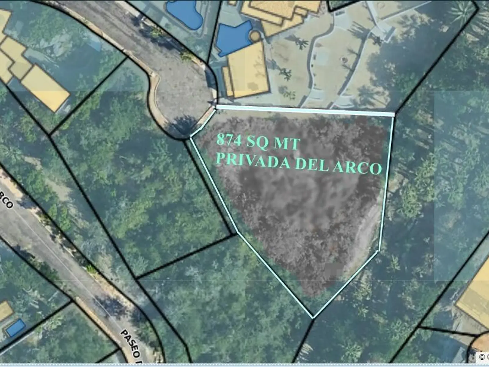 Lote privada del arco