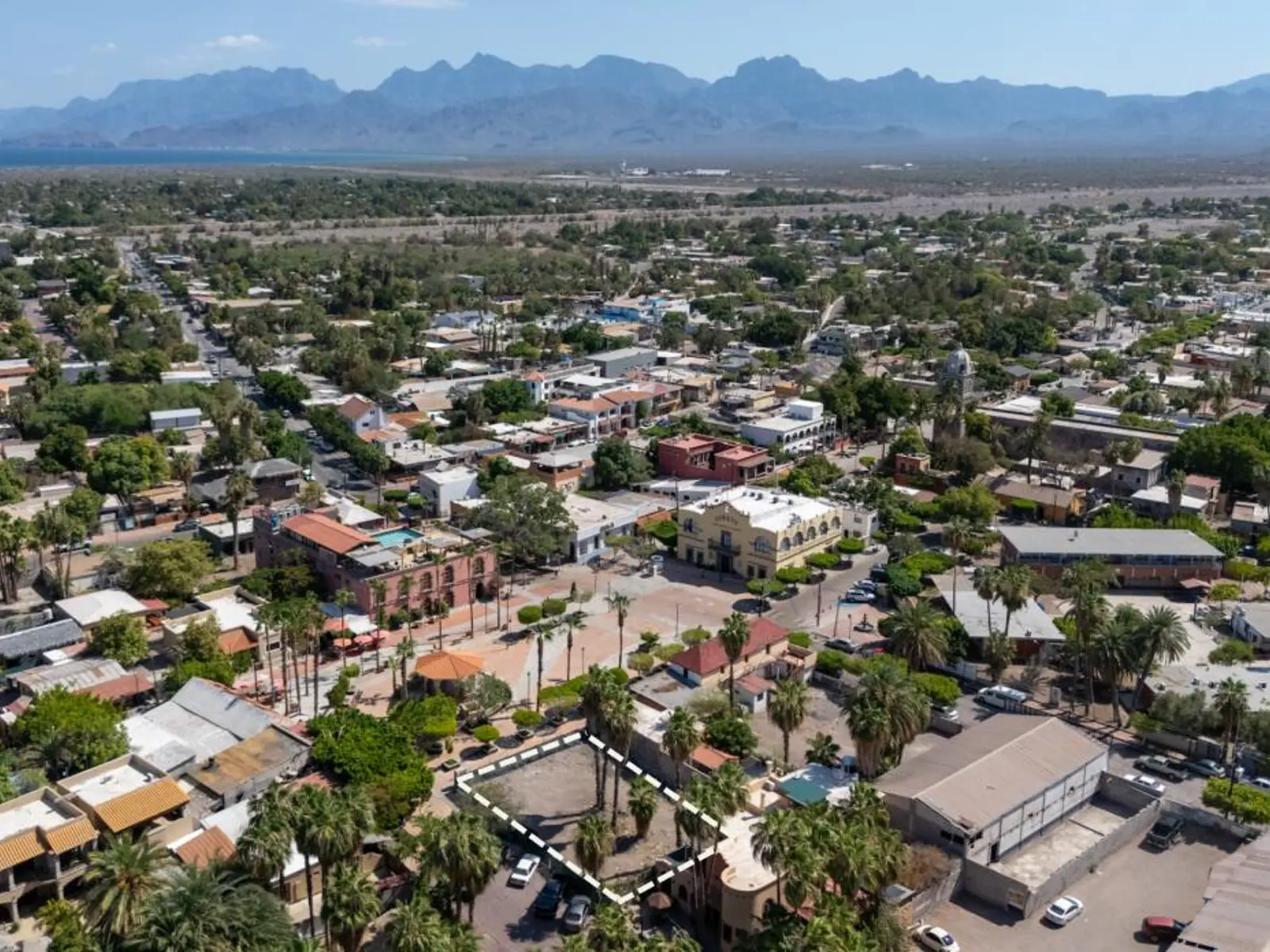 Lot at Loreto's town square