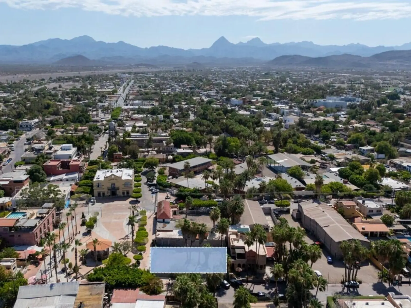 Lot at Loreto's town square