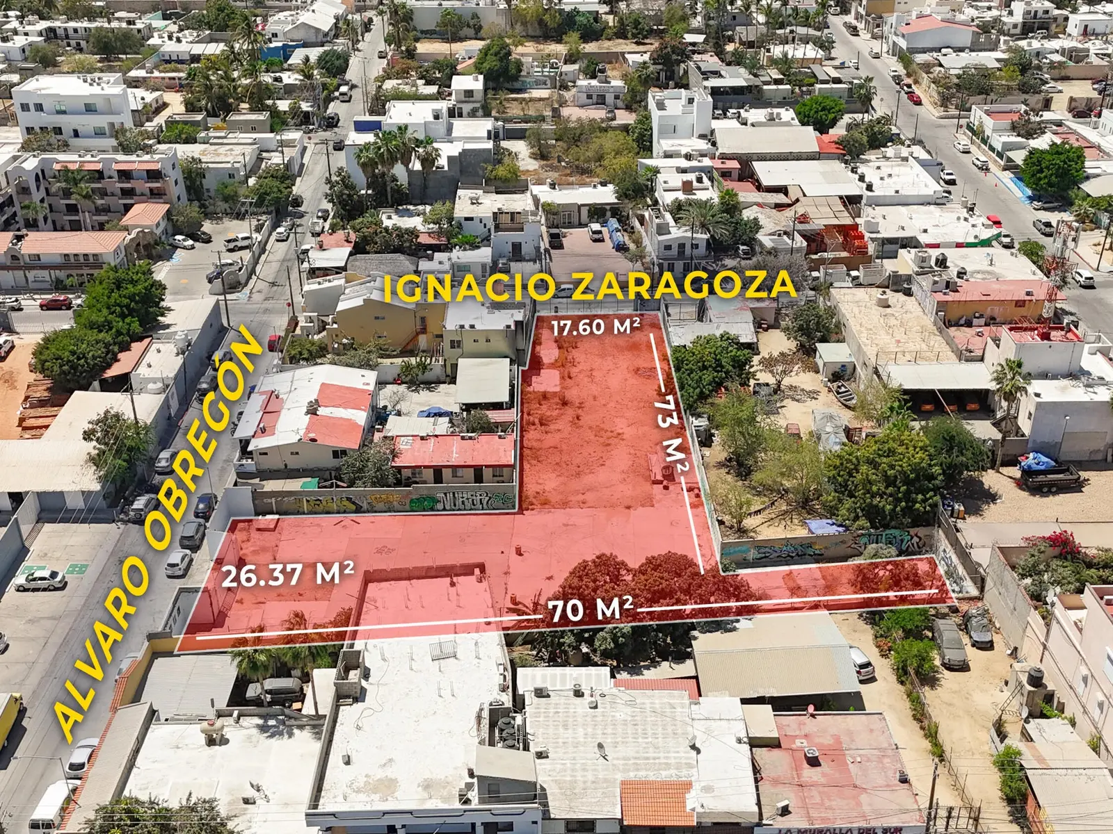 Development land downtown Cabo
