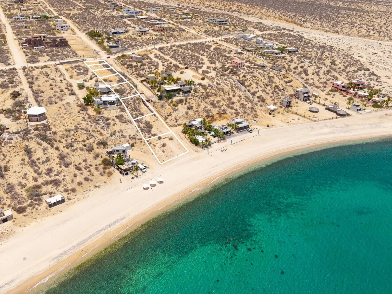 Eight Oceanfront lots
