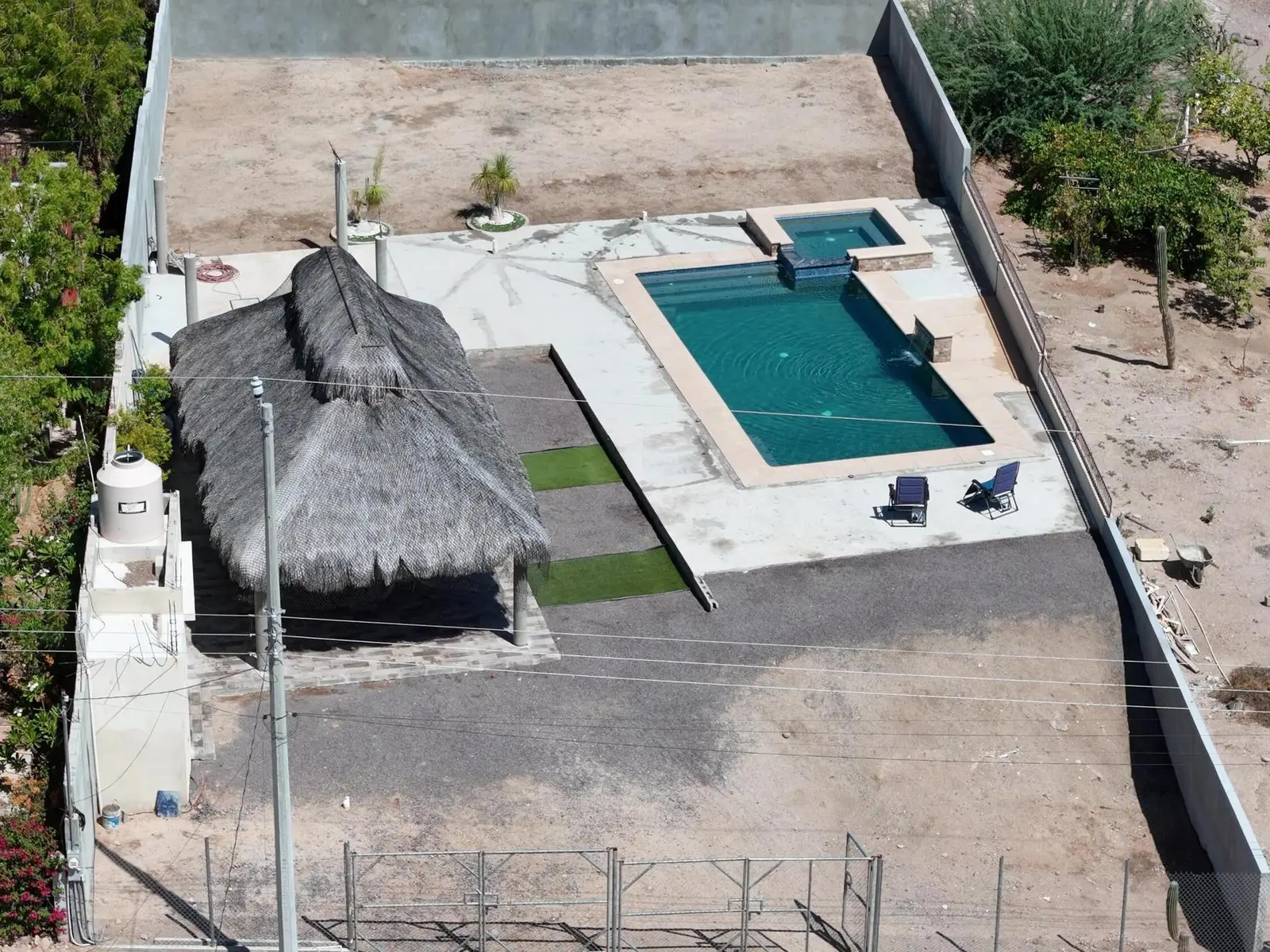 Pool & Shade Lot