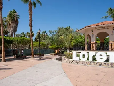 Lot at Loreto's town square