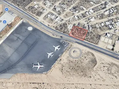 Lot infront CSL Airport