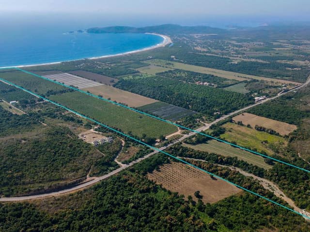 Ocean Front Lot Bahia Chamela
