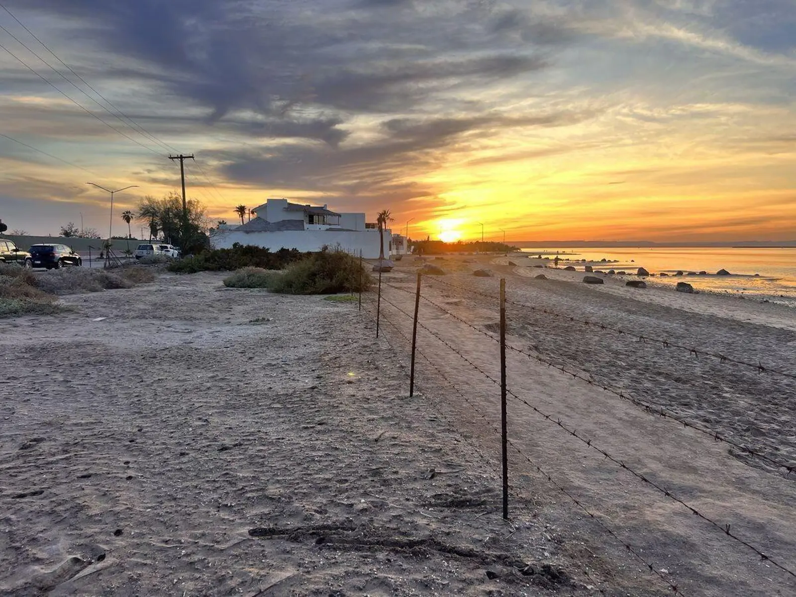 Beachfront lot Conchalito