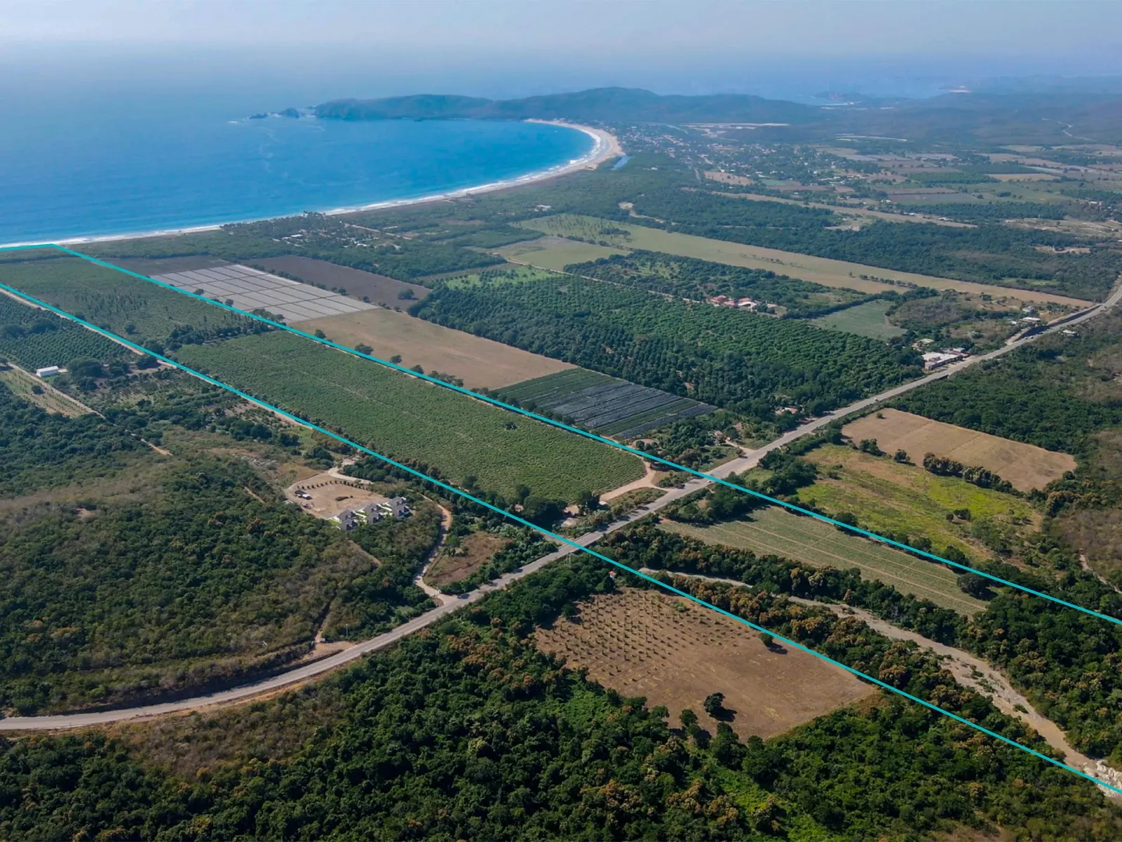 Ocean Front Lot Bahia Chamela